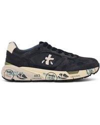 Premiata - Mase 25 Suede-Blend Sneakers - Lyst