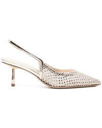 Le Silla - Pumps Chanel Gilda Con Cinturino Posteriore 60Mm-Donna - Lyst
