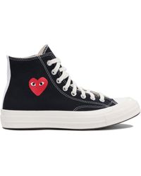 COMME DES GARÇONS PLAY - Comme Des Garçons Gioca Con Sneaker E Slitta - Lyst