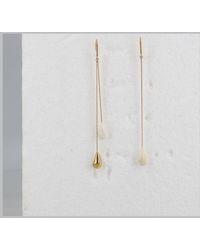 Isabel Marant - Asymmetric Drop Earrings With Pendant Accents - Lyst