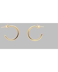 MM6 by Maison Margiela - Logo Earrings - Lyst