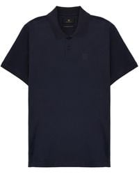 Belstaff - Polo "Steel" Con Patch Logo - Lyst