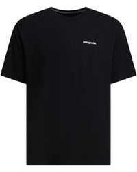 Patagonia - "P 6 Logo Responsibili Tee" T-Shirt - Lyst