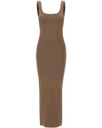Entire studios - Square Neck Knit Midi - Lyst