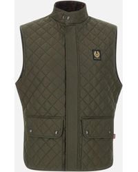 Belstaff - Icoon Gilet Forest Green Jacket - Lyst