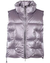 K-Way - Thille Thermo Pearly Gillet - Lyst