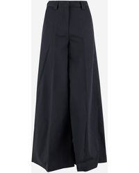 THE LATEST - Die neuesten Stretch -Baumwollpalazzo -Hosen - Lyst