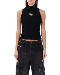 Saint Laurent - Top Zwart - Lyst