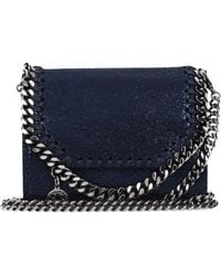 Stella McCartney - Stella Mc Cartney Wallet Eco Suede/Ink - Lyst