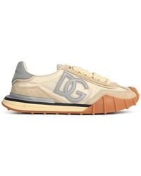 Dolce & Gabbana - 'Dg Athletic' Sneaker With Dg Logo On The Side - Lyst