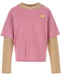 Marni - Dark Linen Bend T Shirt - Lyst