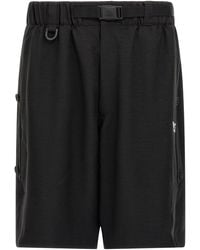 Y-3 - Logo Bermuda Shorts - Lyst