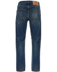 Prada Denim Pants in Gray for Men | Lyst