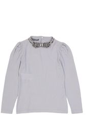 Alberta Ferretti - Virgin Wool Sweater - Lyst