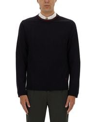 Paul Smith - Shirt With Embroidered Logo - Lyst
