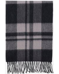 Alex Begg - Cashmere Scarf With Check Pattern - Lyst