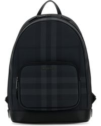 Burberry - Rocco Plaid Backpack - Lyst
