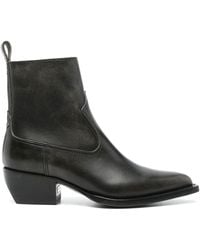 Golden Goose - Debbie Leather Boots - Lyst