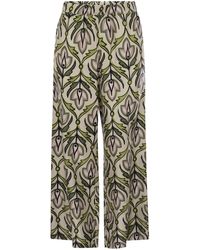 Weekend by Maxmara - Week-end Max Mara Eusebio Silk Twill pantalon - Lyst