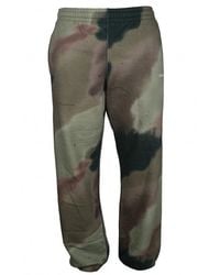Off-White c/o Virgil Abloh - Signature Logo Cotton Camouflage Joggers - Lyst