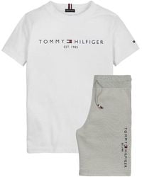 Tommy Hilfiger - T-Shirt Set With Bermuda Shorts - Lyst