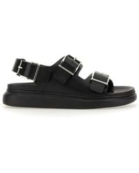 McQueen - Seal Sandals - Lyst