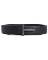 Tom Ford - 'T Icon' Leather Belt - Lyst