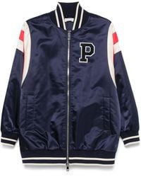 P.A.R.O.S.H. - Chaqueta bomber con parche del logo Nobody de - Lyst