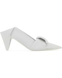 Loewe - Leather Origami Mules - Lyst