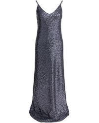 Semler - Long Sequined Dress Dresses - Lyst
