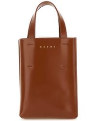 Marni - Leather Nano Museo Handbag - Lyst