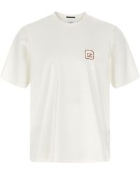C.P. Company - C.p. Bedrijf Dubbelzijdig Print T -shirt - Lyst