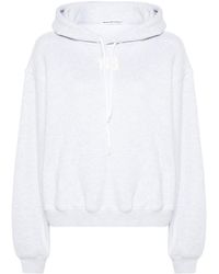 Alexander Wang - Cotton-Blend Hoodie - Lyst