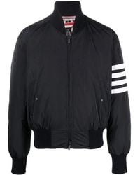 Thom Browne - Bomber Jacket With 4-Stripe Detail - Lyst