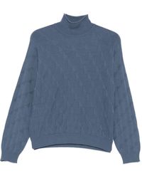 Emporio Armani - High-Neck Sweater - Lyst