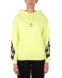 Givenchy - Sacred Heart Print Drawstring Hoodie - Lyst