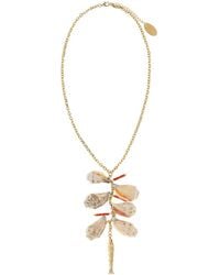 DSquared² - Gold Metal 2d Necklace - Lyst