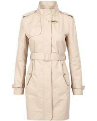 Fay - Coats Beige - Lyst