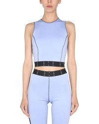 McQ - Solid Crew Neck Top - Lyst