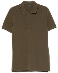 Tom Ford - Polo de algodón piquet de - Lyst