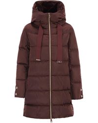 Herno - A-Shape Down Jacket With Hood - Lyst
