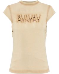 AVAVAV - Tina Baby T-shirt Met Het Av-logo Erop - Lyst