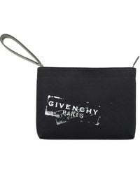 Givenchy - Logo Clutch - Lyst
