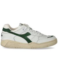 Diadora - B.560 Sneaker vert blanc utilisé - Lyst