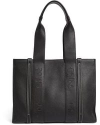 Chloé - Chloe 'Chloe Woody mittelgroße Ledertasche - Lyst