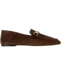 Gucci - Suede Loafers - Lyst