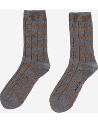 ANT45 - Chaussettes en coton mélangé extensible à motif rayé - Lyst