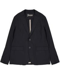 Herno - Single Breasted Blazer - Lyst