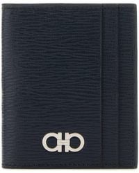 Ferragamo - Salvatore Leather Card Holder - Lyst