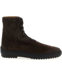 Tod's - Winter Stivali E Stivaletti Marrone-Uomo - Lyst